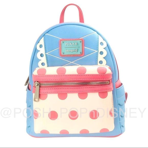 Loungefly Handbags - Loungefly Disney Pixar Toy Story Bo Peep Mini Backpack pink white blue